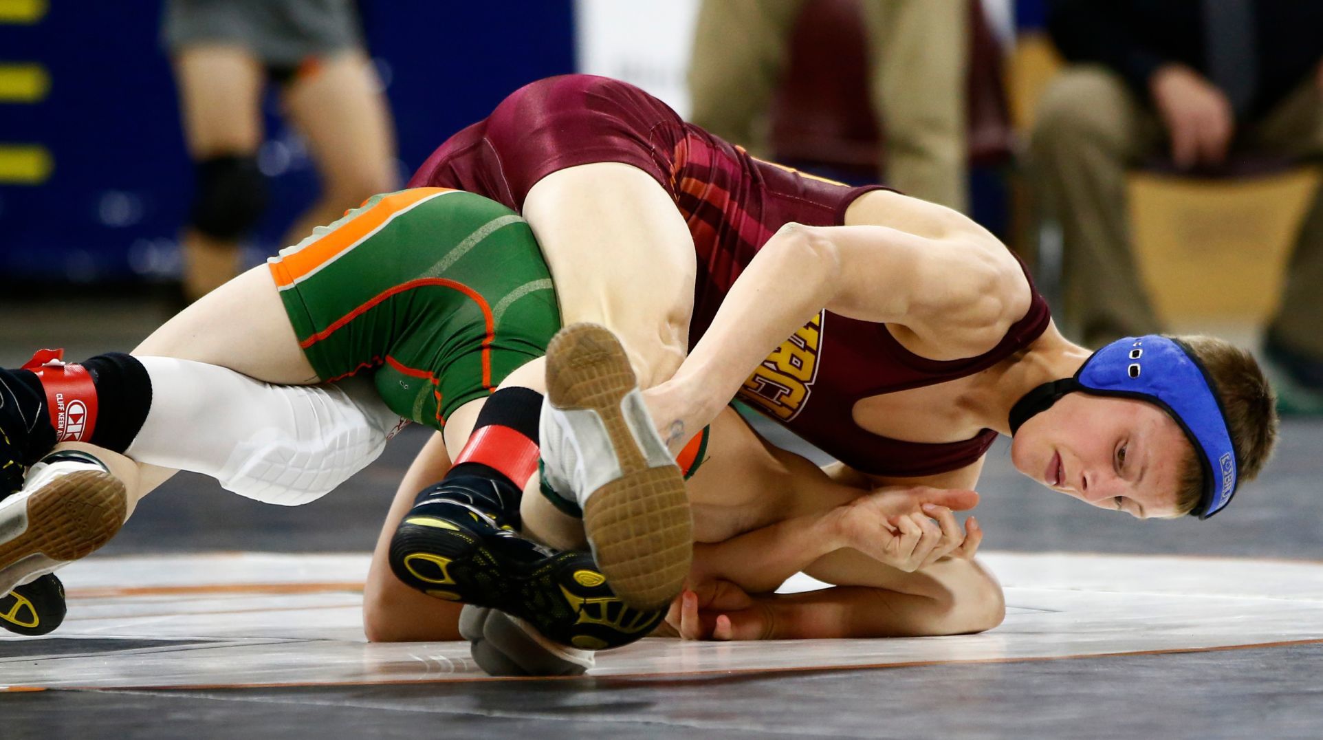 Championship round of state wrestling